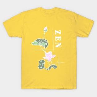 Zen Lotus Meditation T-Shirt